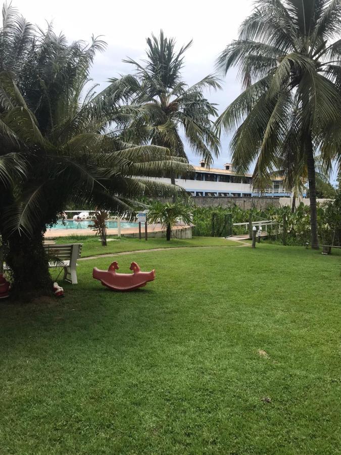 De Frente Pra Praia Apartamento Da Cris Taperapua - Condominio America Praia Flat Porto Seguro Buitenkant foto