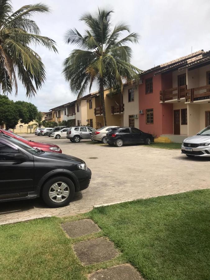 De Frente Pra Praia Apartamento Da Cris Taperapua - Condominio America Praia Flat Porto Seguro Buitenkant foto