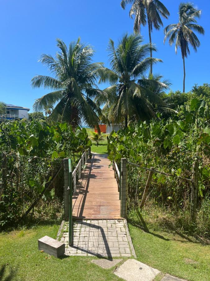 De Frente Pra Praia Apartamento Da Cris Taperapua - Condominio America Praia Flat Porto Seguro Buitenkant foto
